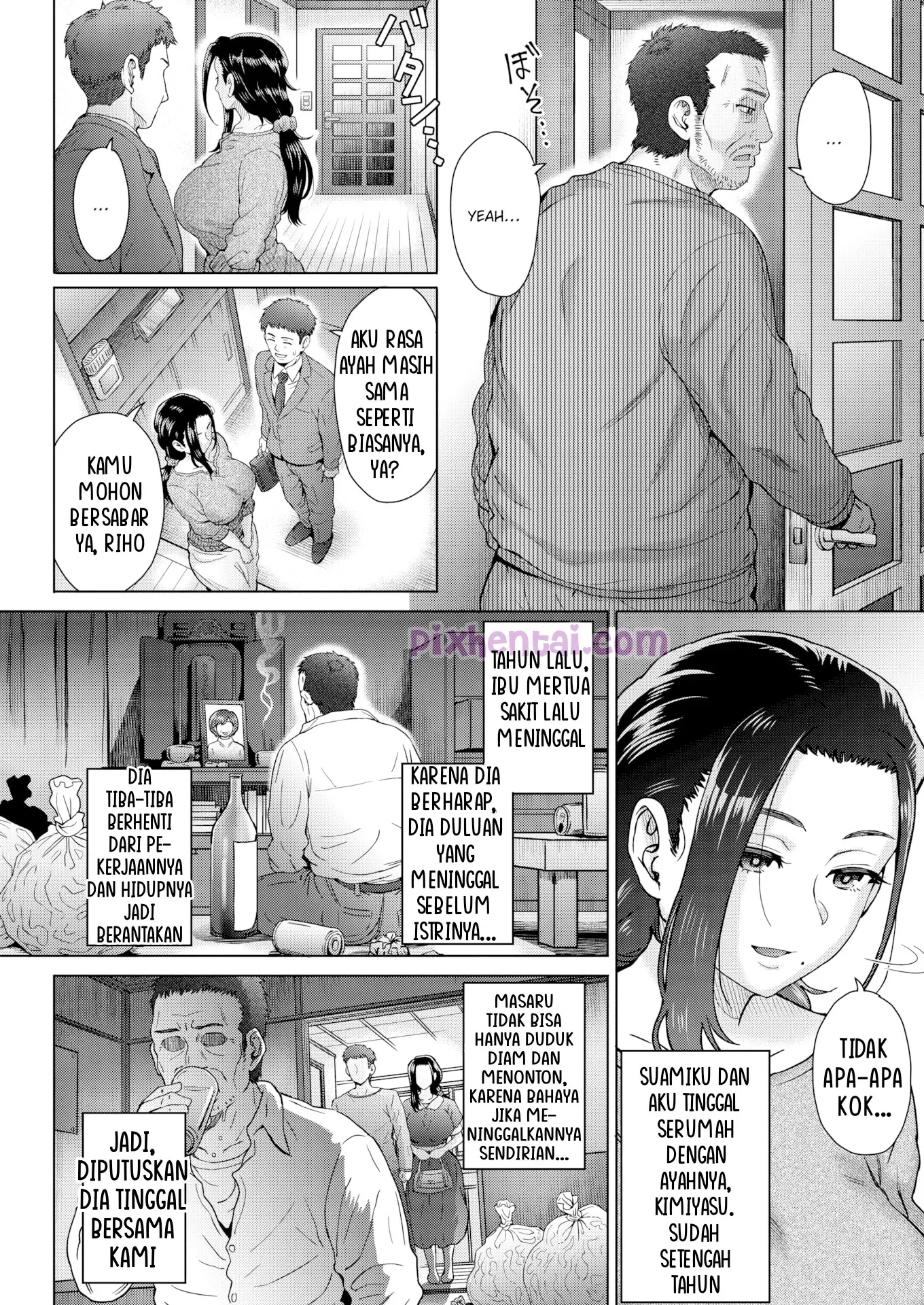 Komik hentai xxx manga sex bokep Ayah Mertua Melampiaskan Nafsunya kepada Menantu Semok 2